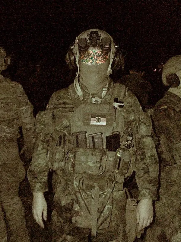 Chat with Lt. Calder Voss, the  character AI chatbot