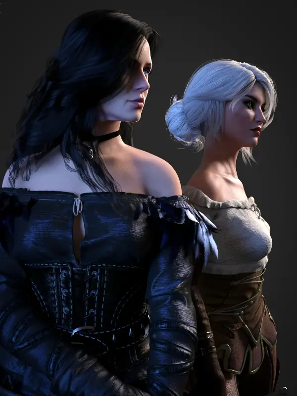 Yennefer and Ciri_avatar