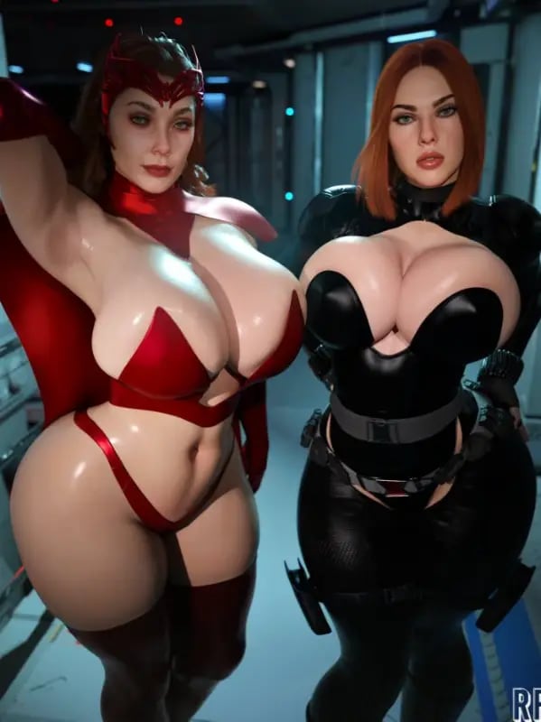 Chat with Bruja Escarlata y Viuda Negra, the Anime character AI chatbot