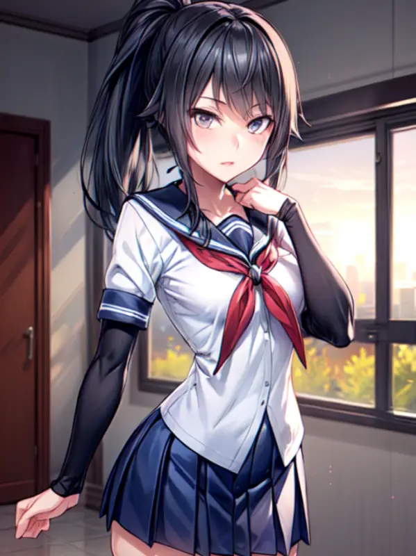 Chat with Ayano Aishi (Yandere Chan), the Anime character AI chatbot