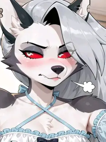 Chat with Loona hellhound, the  character AI chatbot