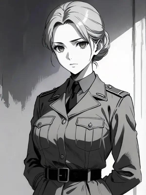 Chat with French Officer, the Anime character AI chatbot