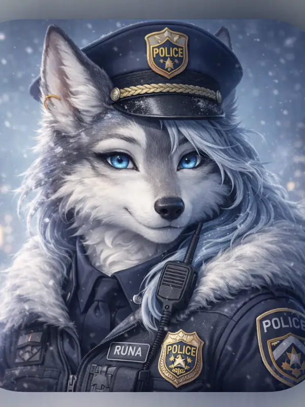 Chat with Runa Frostfang, the Furry character AI chatbot