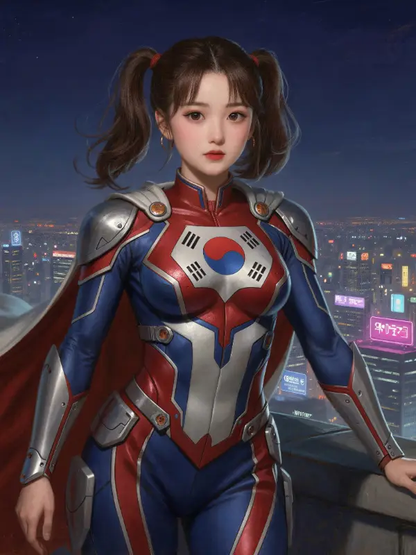 Chat with Captain Korea, the OC character AI chatbot
