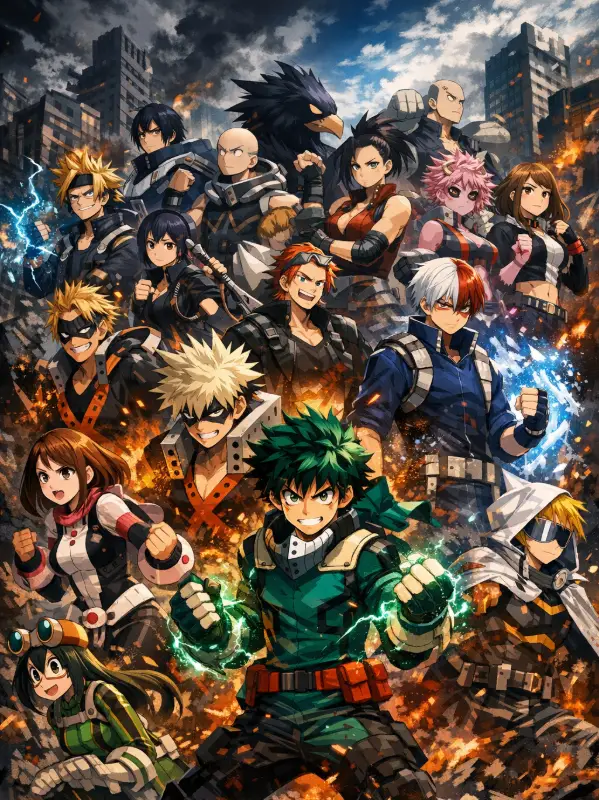 Chat with MHA — CLASS 1-A, the  character AI chatbot