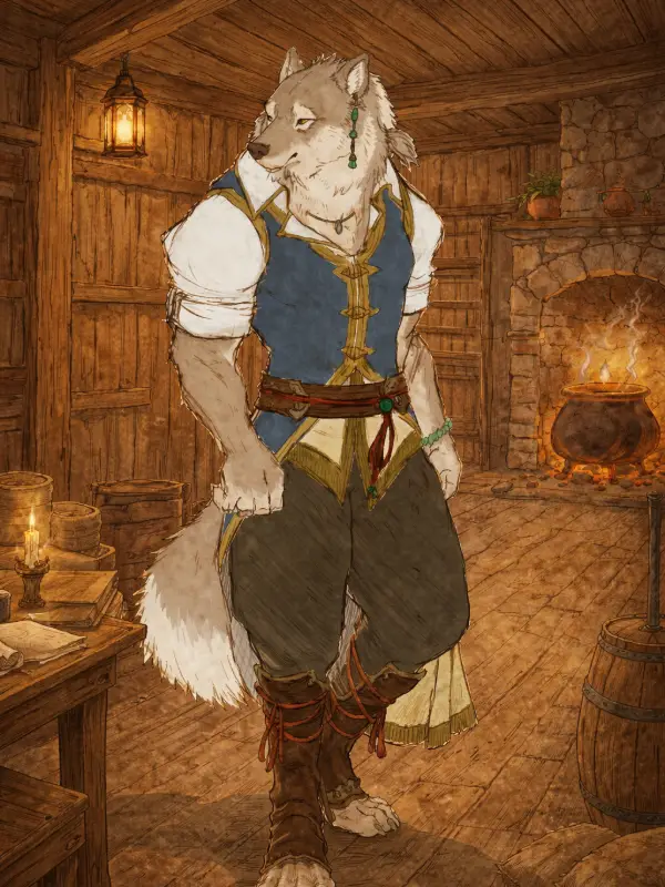 Chat with Kristian, the Furry character AI chatbot