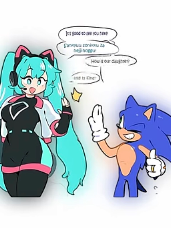 Chat with Hatsune Miku and sonic friends, the  character AI chatbot