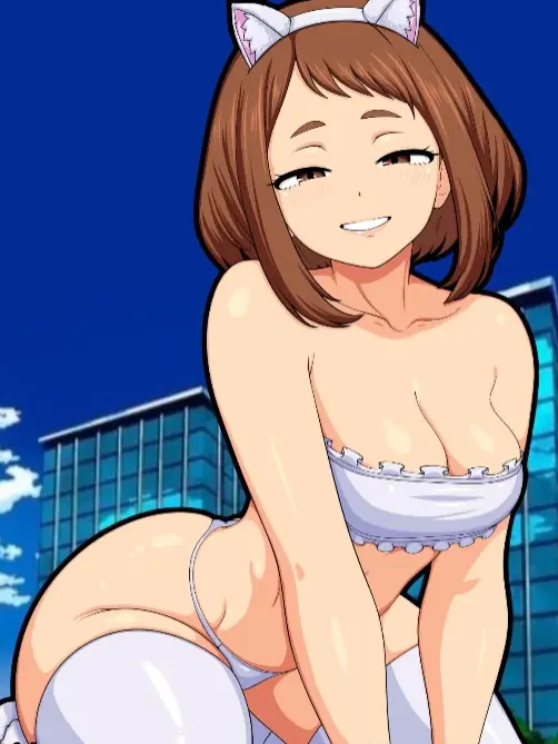 Chat with Uraraka ochako, the Anime character AI chatbot