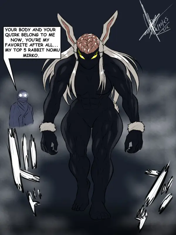 Chat with Mirukomu (Nomu Mirko), the  character AI chatbot