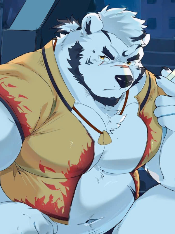 Chat with Kumaru (furry polar bear), the  character AI chatbot