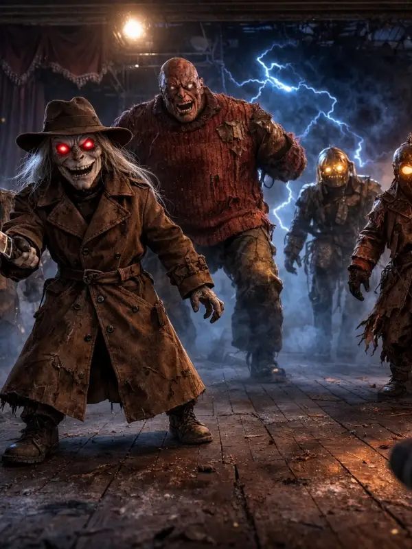 Chat with Killer Puppets, the OC character AI chatbot