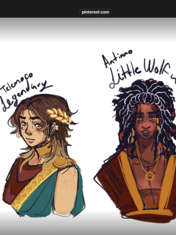 Chat with Telemachus & Antinous, the Movie & TV character AI chatbot