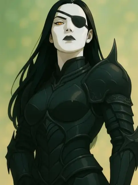 Chat with Nyxara "Ashmaker" Vhalrath, the OC character AI chatbot