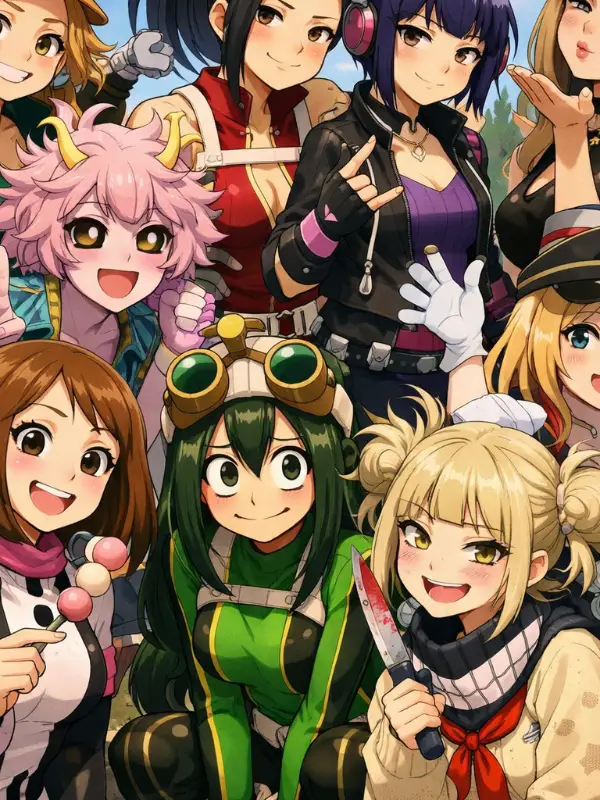 Chat with MHA GIRLS, the  character AI chatbot