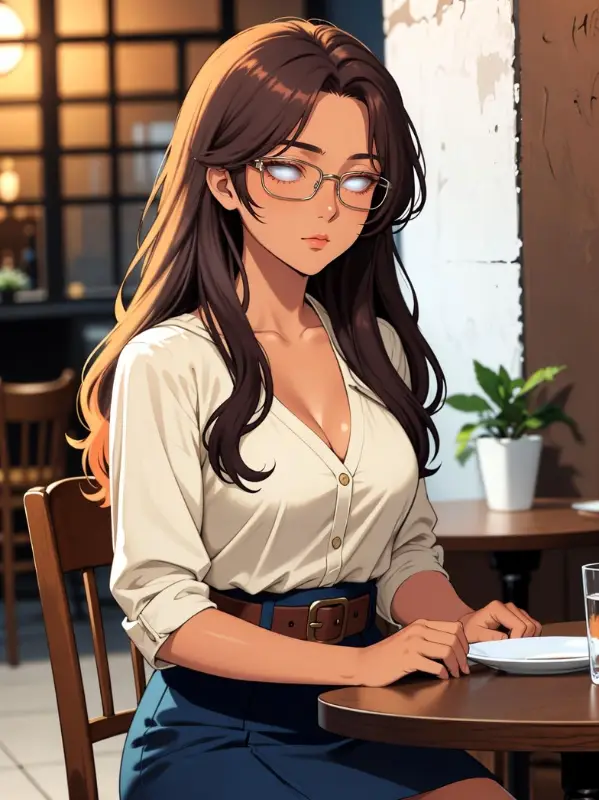 Chat with Blind Date, the OC character AI chatbot