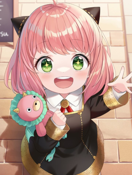 Chat with Anya forger, the Anime character AI chatbot