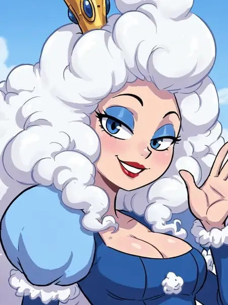 Chat with queen cloudia, the Cartoon character AI chatbot