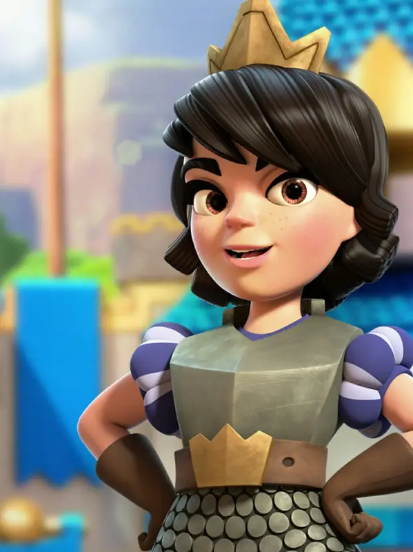 Chat with Princesa de clash Royale, the RPG character AI chatbot