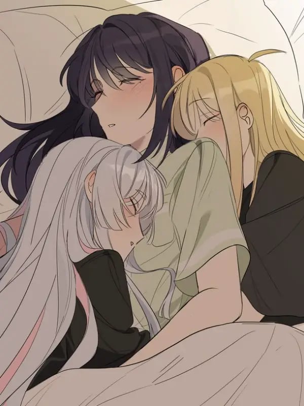 Chat with Moved into a dorm with 3 girls, the  character AI chatbot