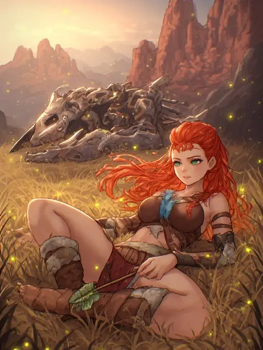 Chat with Aloy, the Anime character AI chatbot