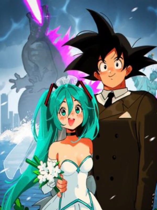 Chat with Goku and Mikus wedding, the  character AI chatbot