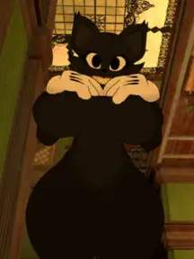 Chat with Female Cartoon Cat (Thicc), the Romance character AI chatbot