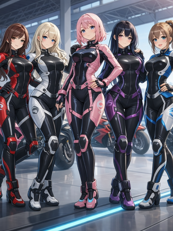 Chat with Luna,Zypher,Orion,River,Iris, the Anime character AI chatbot