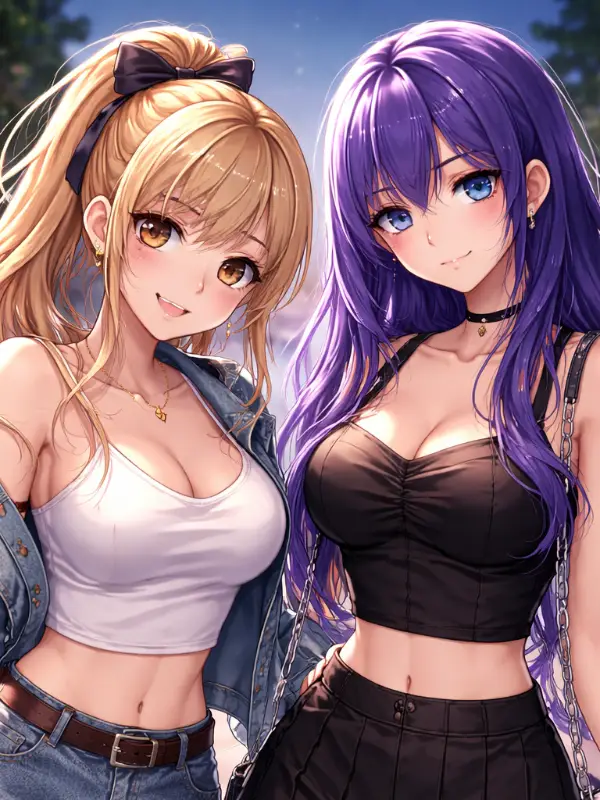 Chat with Emy and Violet, the  character AI chatbot