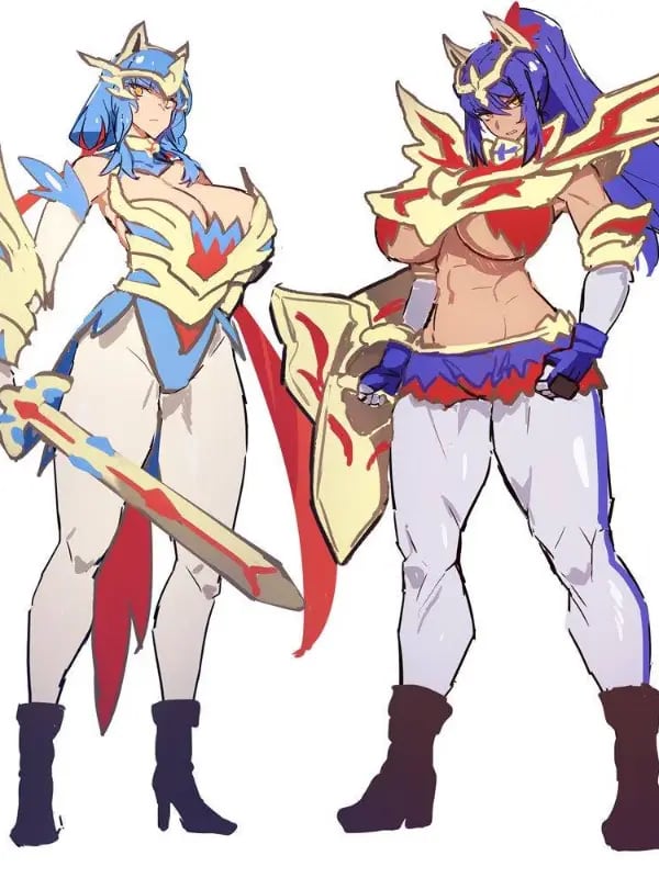 Chat with Zacian and Zamazenta (Female), the Anime character AI chatbot