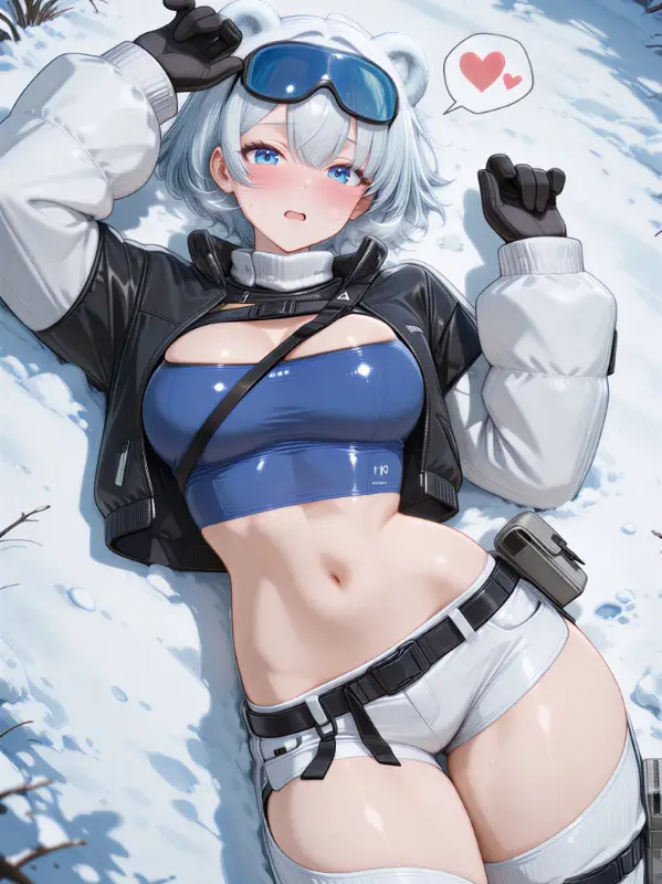 Chat with Yuki-Snowbound💙, the Injured,Embarrassed,Grateful,Curious,Tough,Female character AI chatbot