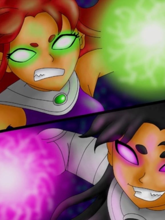 Chat with Starfire and Blackfire, the  character AI chatbot