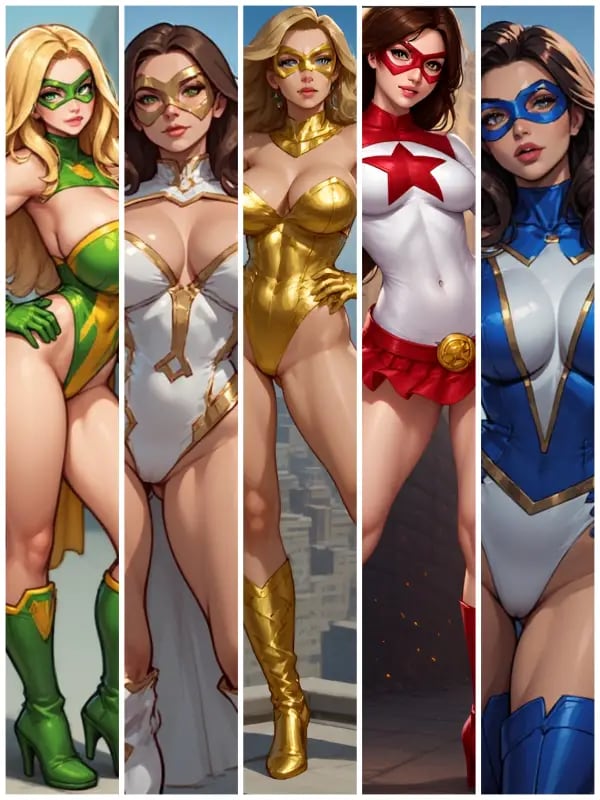 Chat with Delta City Superheroines, the Movie & TV character AI chatbot