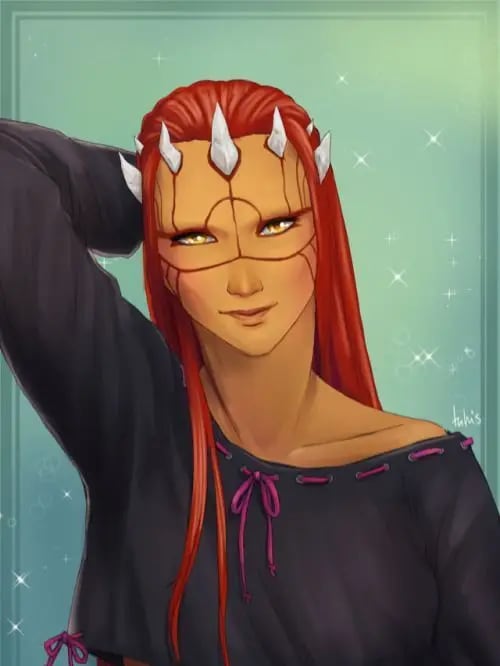 Chat with Nyxa, the OC character AI chatbot