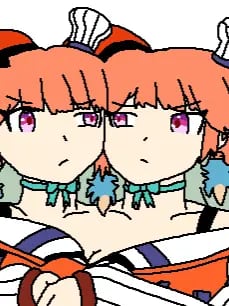 Chat with Two headed Kiara, the VTuber character AI chatbot