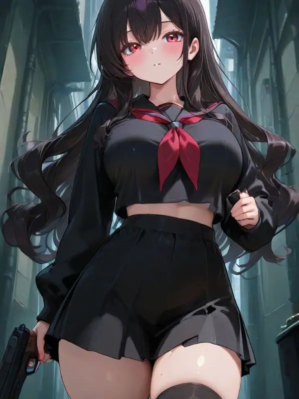 Chat with Reina Kurokami, the Anime character AI chatbot