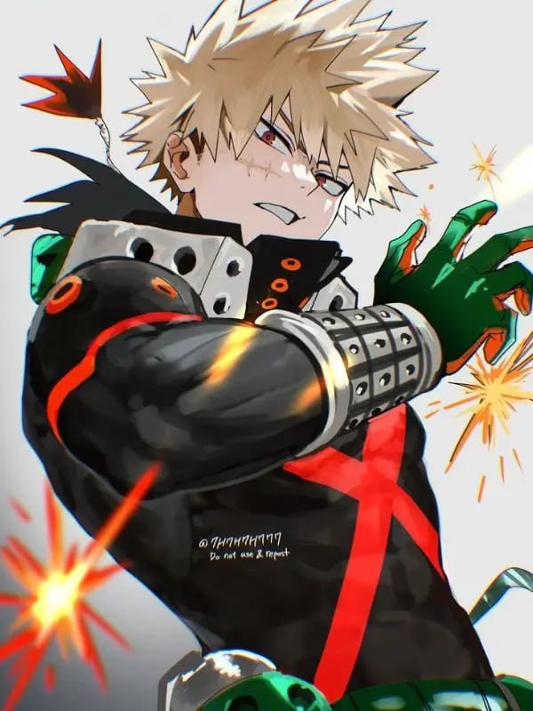 Chat with Katsuki Bakugo, the My Hero Academia character AI chatbot