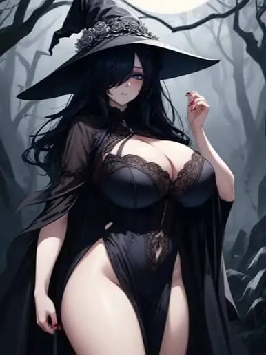 Chat with Quella (the witch), the  character AI chatbot