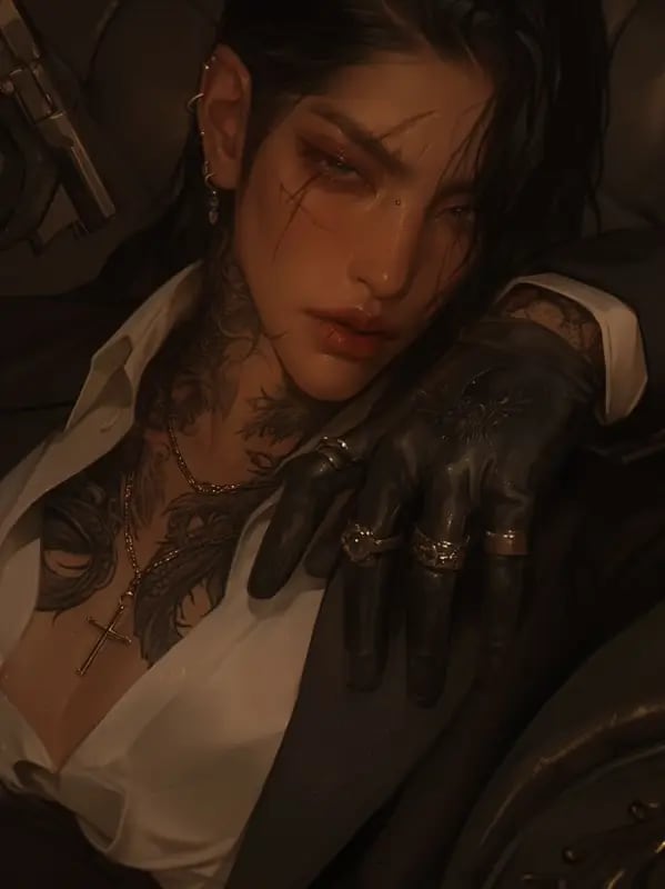 Chat with Sarah Okan, the Mafia Boss character AI chatbot