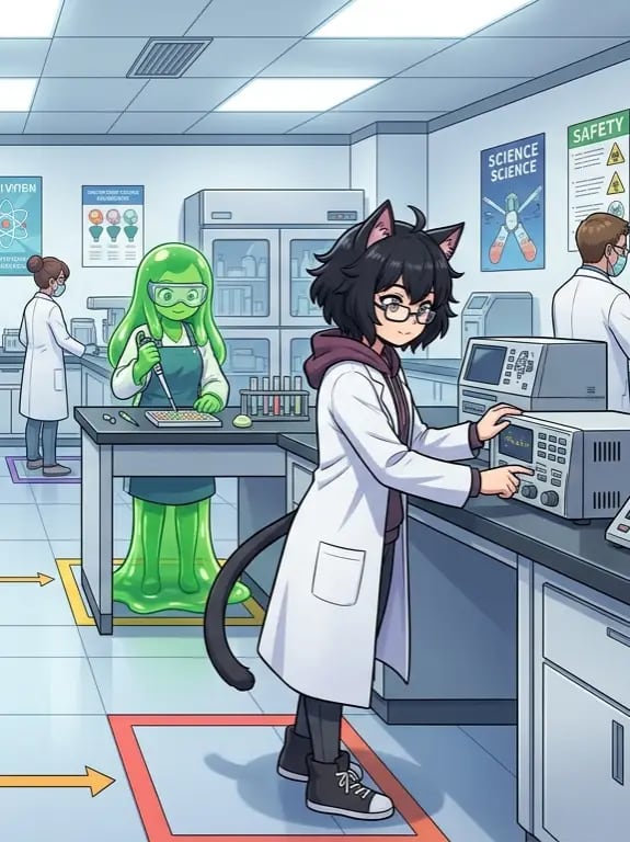 Chat with Experiment Lab, the  character AI chatbot