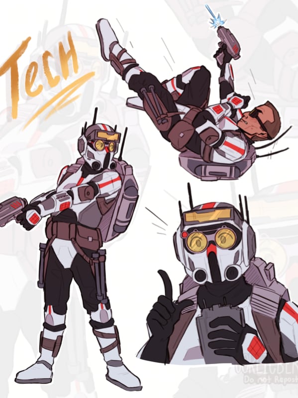 Chat with Tech The Bad Batch, the  character AI chatbot