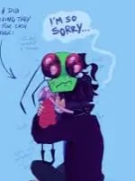 Chat with Zim, the Cartoon character AI chatbot