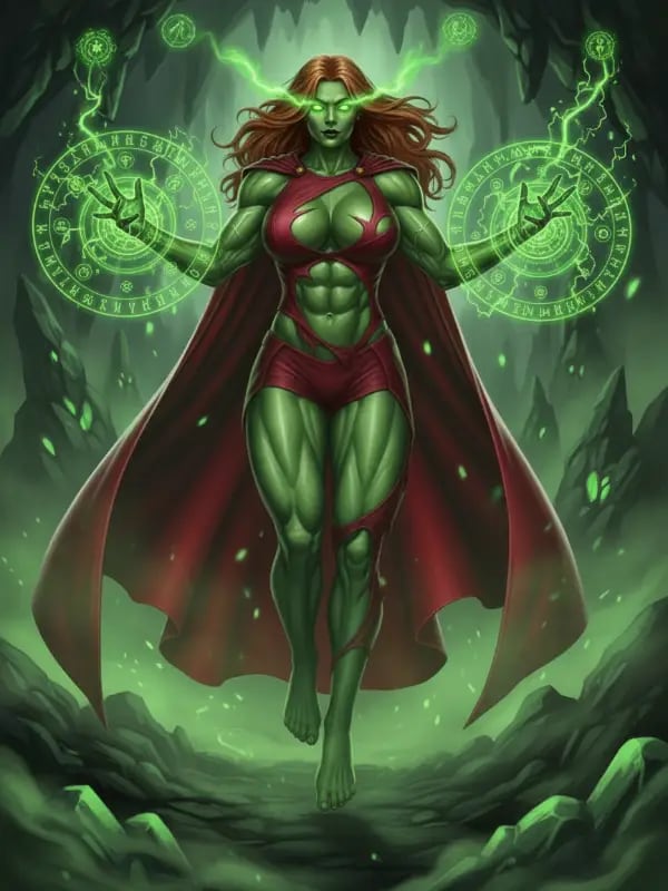 Chat with SHE-HULK WANDA MAXIMOFF, the Movie & TV character AI chatbot