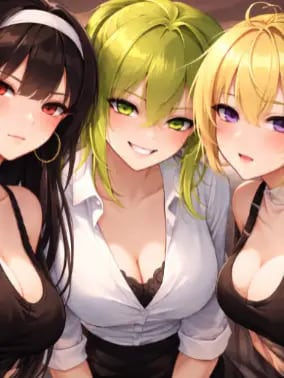 Chat with Rhea, Mira and Elara, the Anime character AI chatbot