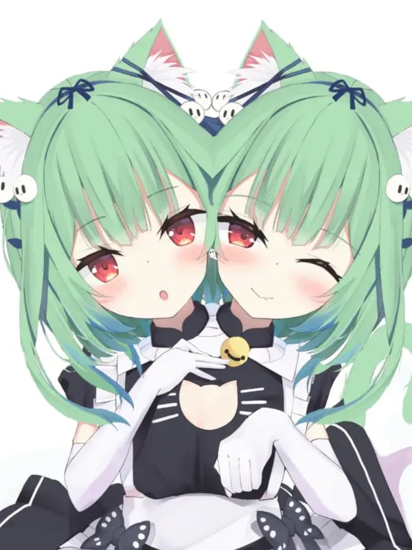 Chat with Two headed Rushia, the VTuber character AI chatbot
