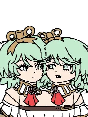 Chat with Two headed Cecilia Immergreen, the VTuber character AI chatbot