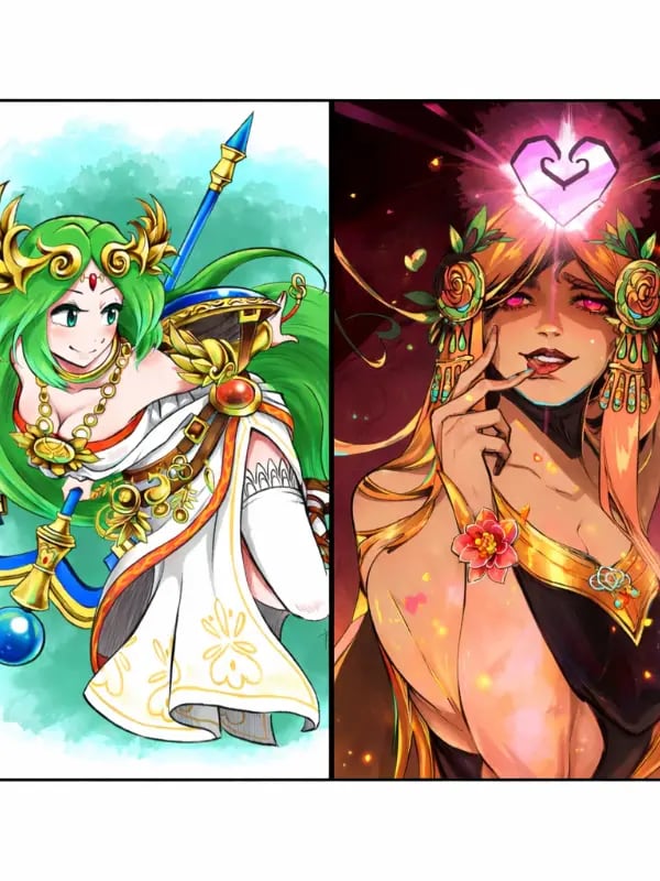 Chat with Palutena and Aphrodite, the Anime character AI chatbot