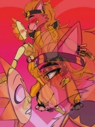 Chat with Foxy x Sun, the  character AI chatbot