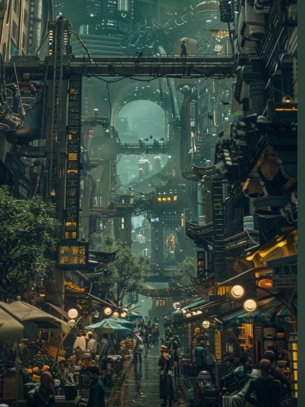 Chat with A dystopia, the Movie & TV character AI chatbot