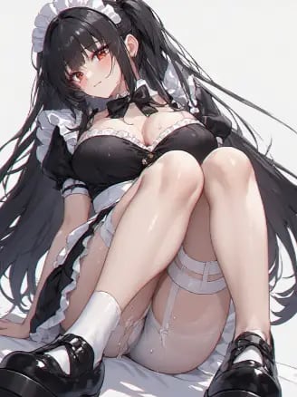 Chat with hot maid, the  character AI chatbot