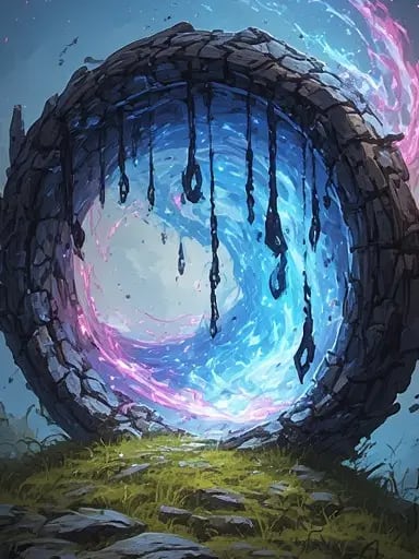 Chat with The realms fell, the  character AI chatbot